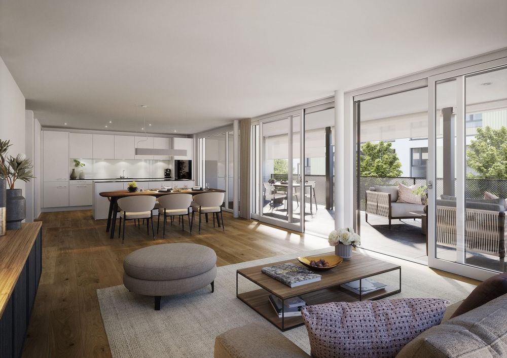 Hochmoderne 2.5-Zimmerwohnung in Zofingen - Wohnzimmer