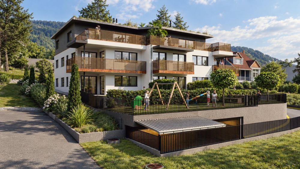 Moderne 3.5-Zimmer-Neubauwohnung mit Balkon und Kamin in Grenchen - Bild 2