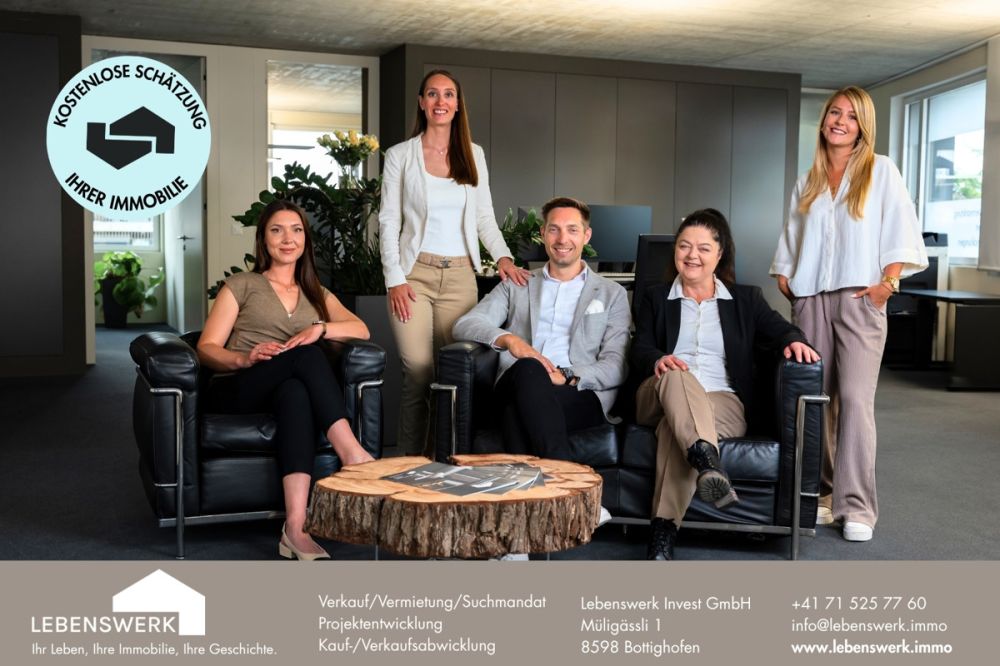 Wo Kinder lachen und Eltern ankommen. Natürlich in Altnau! Reihenmitte - Wir freuen uns Sie und Ihr Lebenswerk kennenlernen zu dürfen!