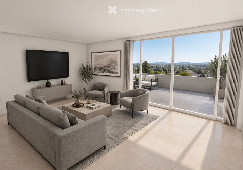 Zwei hochwertige 4.5-Zimmer-Neubau-Attikawohnungen mit grossen Terrassen in Konolfingen - Bild 9