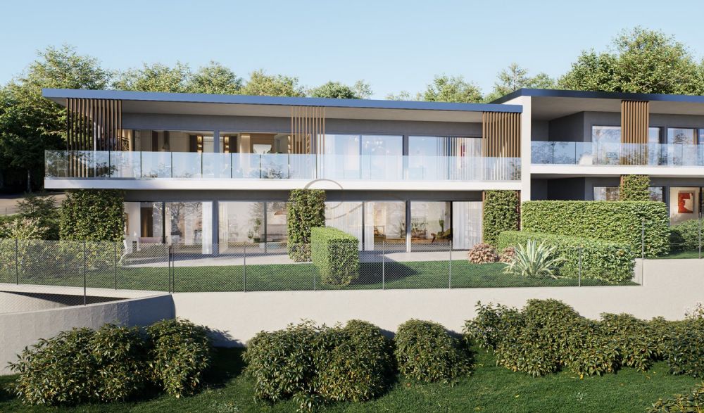 3.5 LOCALI CON GRANDE GIARDINO E VISTA LAGO A LUGANO - Bild 1