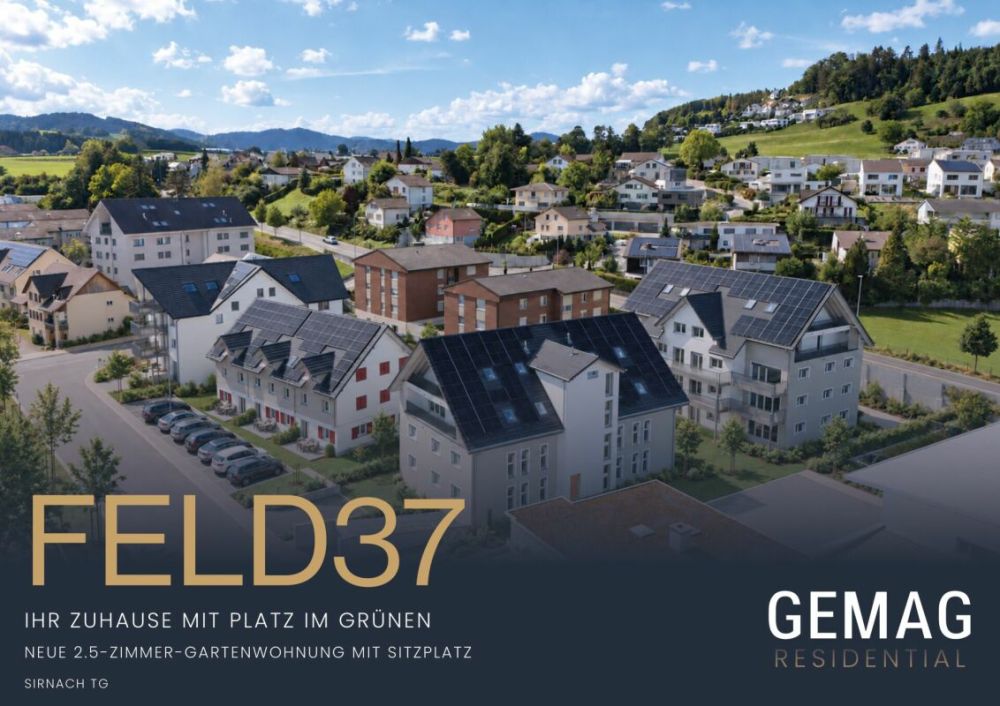 Neue 2.5-Zimmer-Gartenwohnung mit Sitzplatz - Bild 1