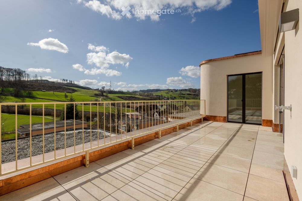 4.5-Zimmer-Attikawohnung mit Panorama in Birmensdorf mit 2 separaten Terrassen (45m²) - Bild 1