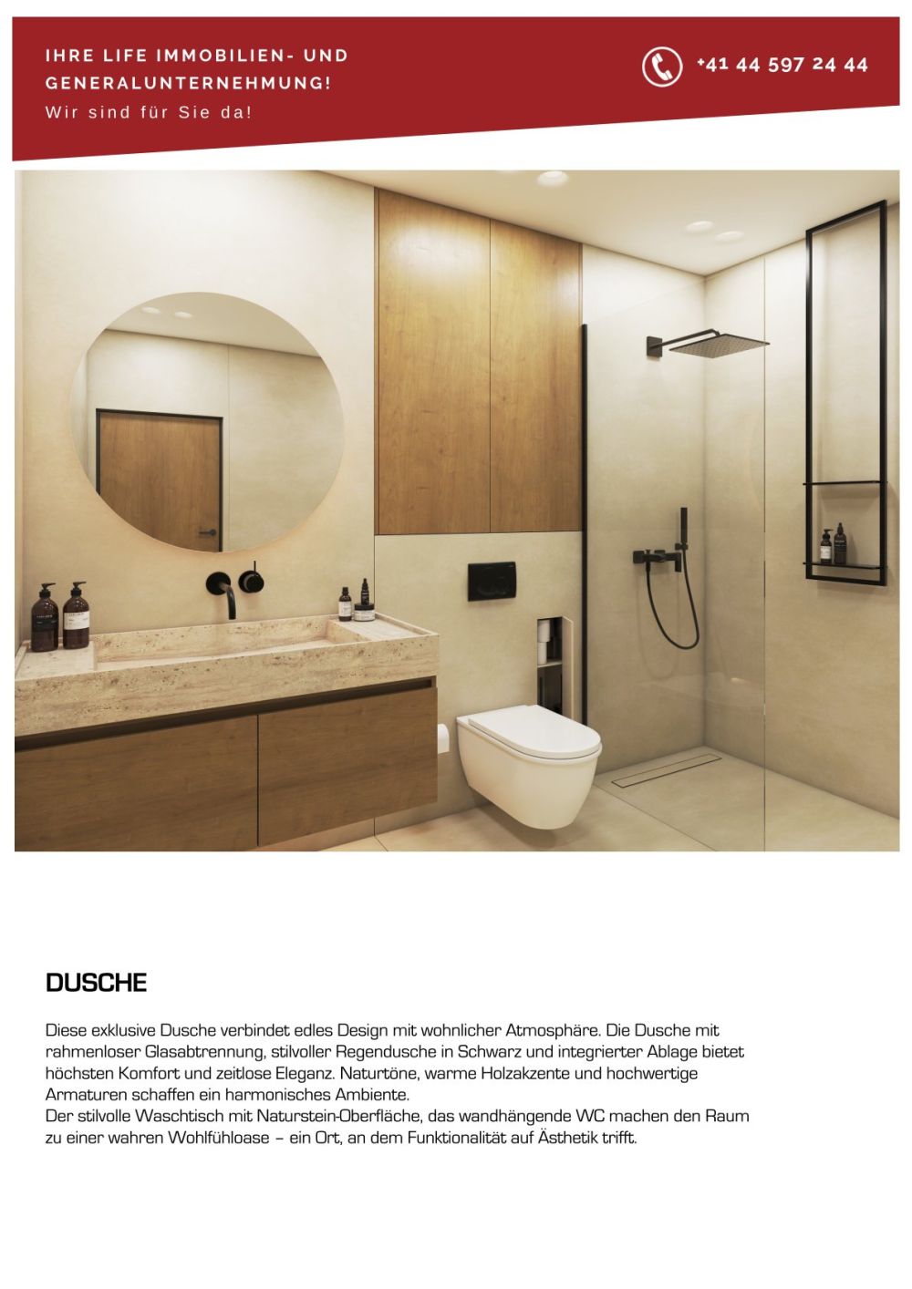 Luxuriöses Neubau mit modernem Wohnkomfort und flexiblen Nutzungsmöglichkeiten 6.5-Zimmer - Bild 12