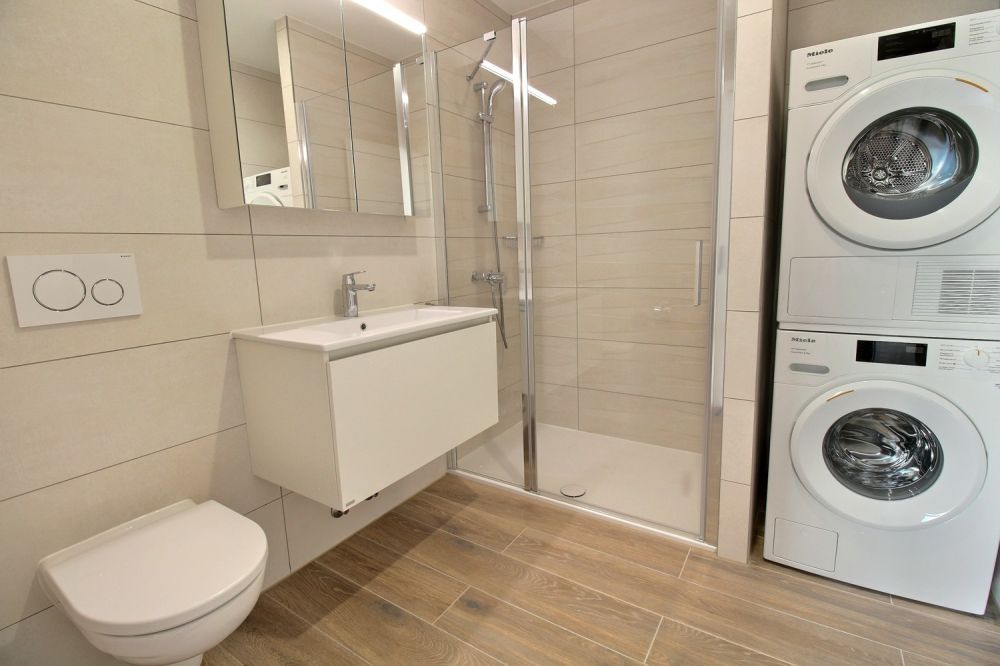 Magnifique appartement neuf de 3.5 pièces à louer à Marly - Salle de douche