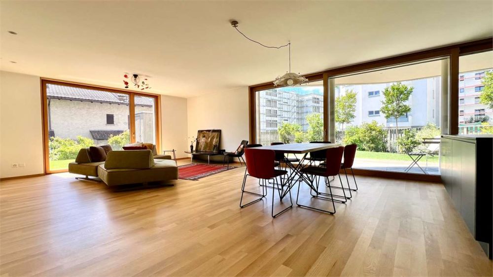 MINUSIO - Nuovo appartamento con grande giardino e vista lago - Bild 2