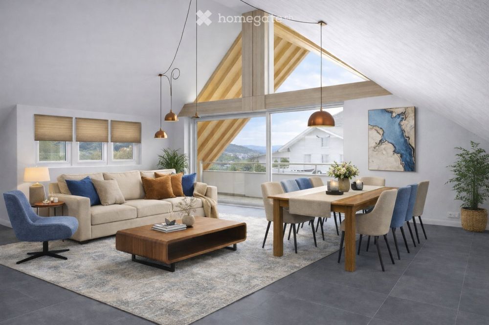 "Attika mit Hausgefühl – Neubau, 3 Terrassen & Alpen-/Rebblick - Befristet mit Option unbefristet" - Bild 12