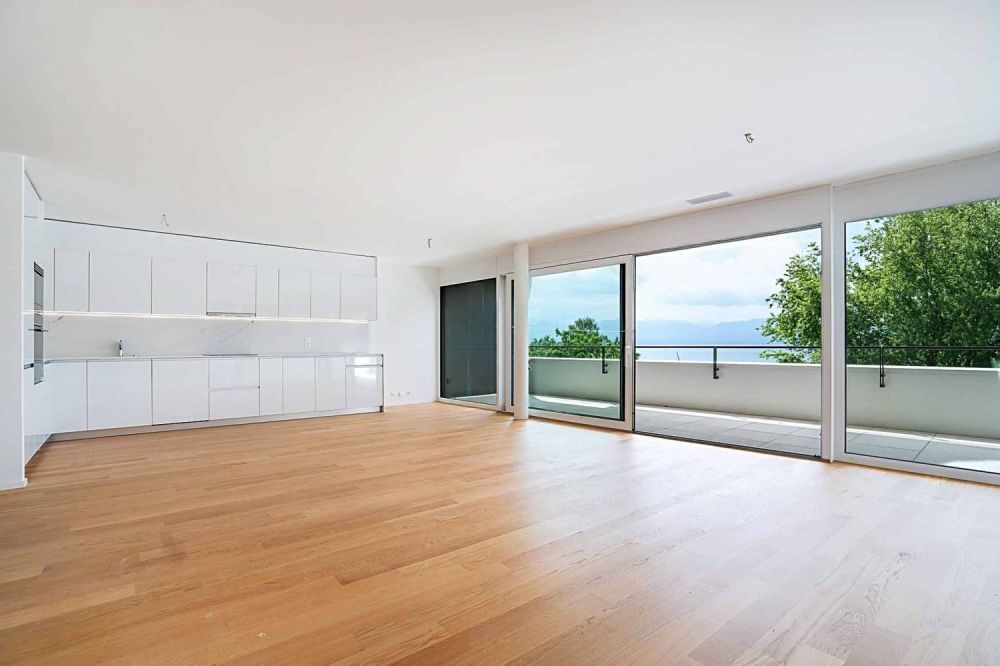 Luxueux 4.5 pièces traversant avec balcon couvert de 76m2 et vue lac - Bild 3