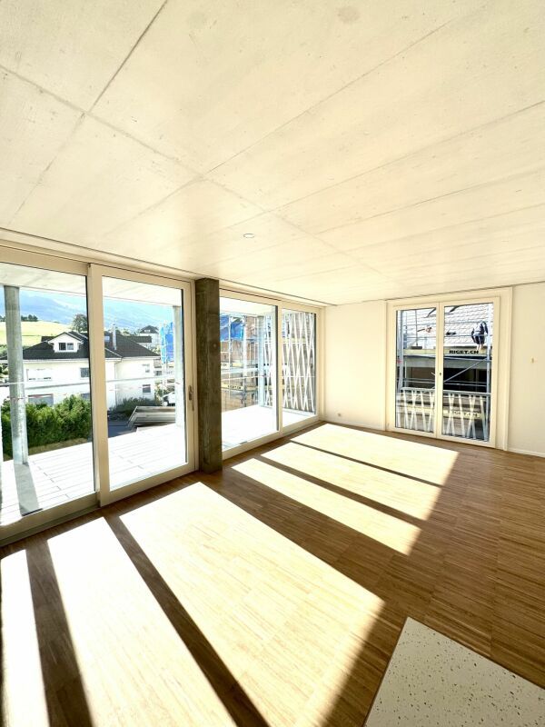 3.5-Zimmerwohnung in Kaltbrunn - Wohnzimmer