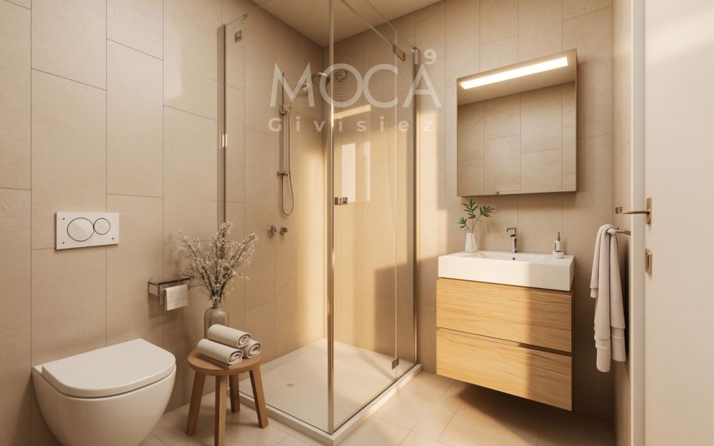 Un 2 pièces frais, pratique et moderne à Givisiez - Bild 8