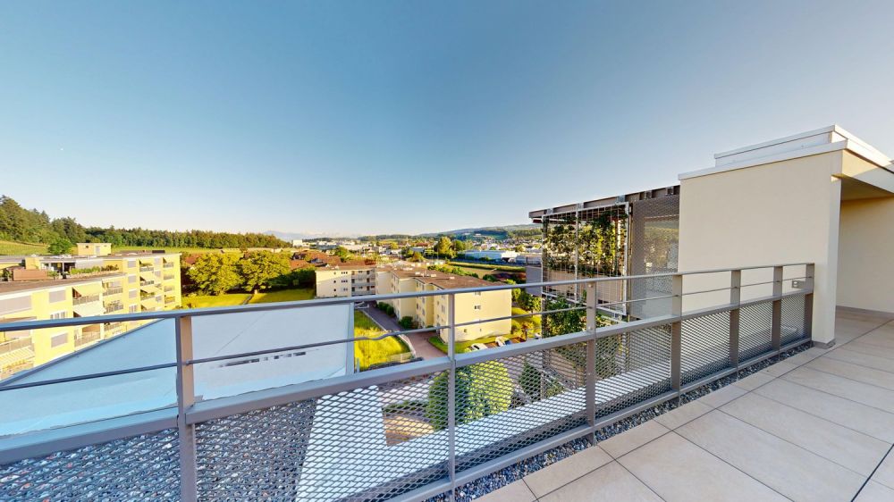 2.5-Zimmer-Penthouse im 6. OG mit grosser Terrasse und Weitsicht - Bild 10