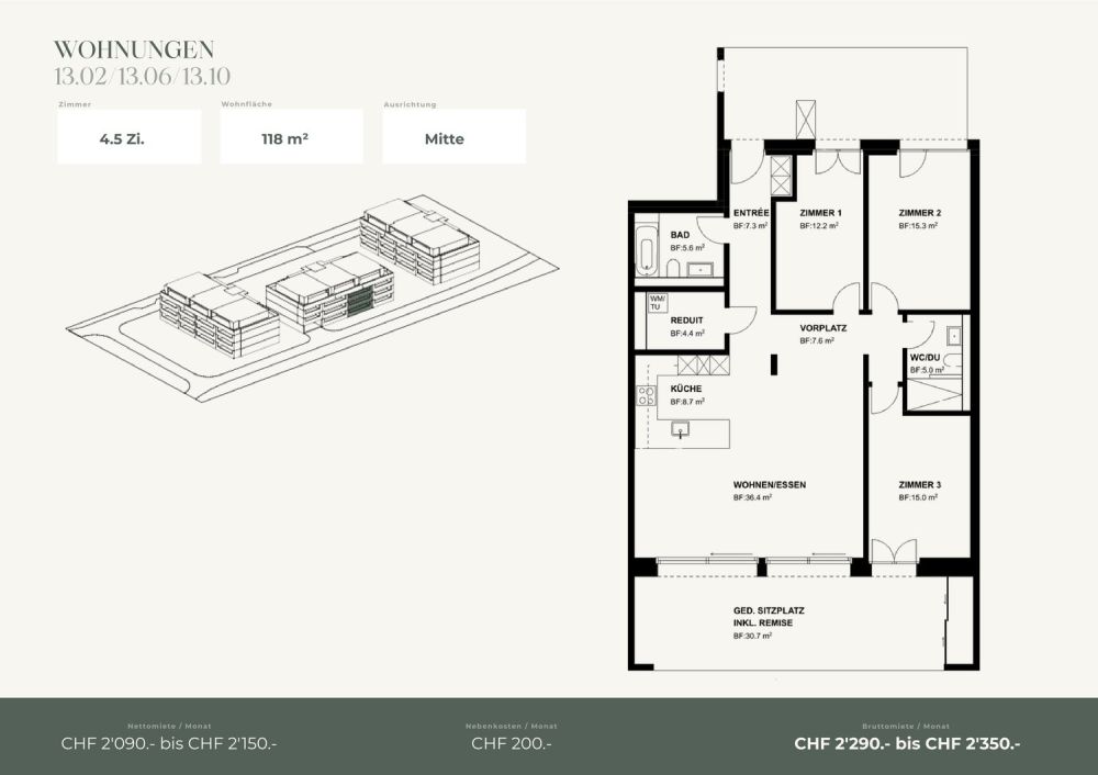 Ihr neues Zuhause in Niederuzwil - 4.5-Zimmer-Neubauwohnungen - Bild 7