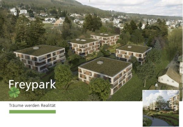 NEUBAU FREYPARK -  wunderschöne 2.5 bis 4.5 Zimmer-Wohnungen in parkartiger Umgebung - Bild 1