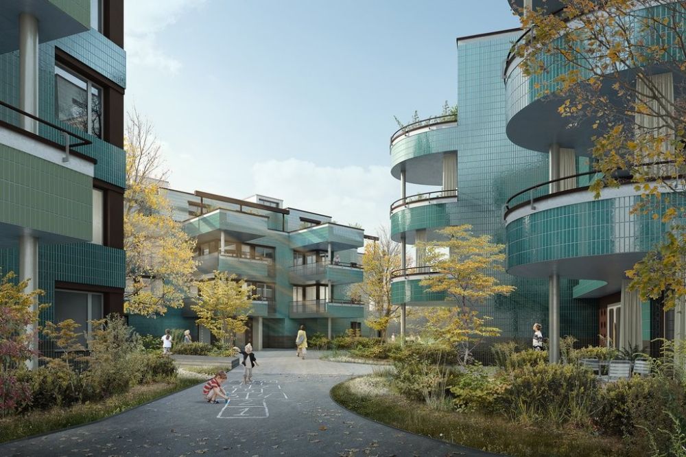 Moderne 3.5-Zimmer-Neubauwohnung - Nähe Flughafen Kloten - Aussenansicht