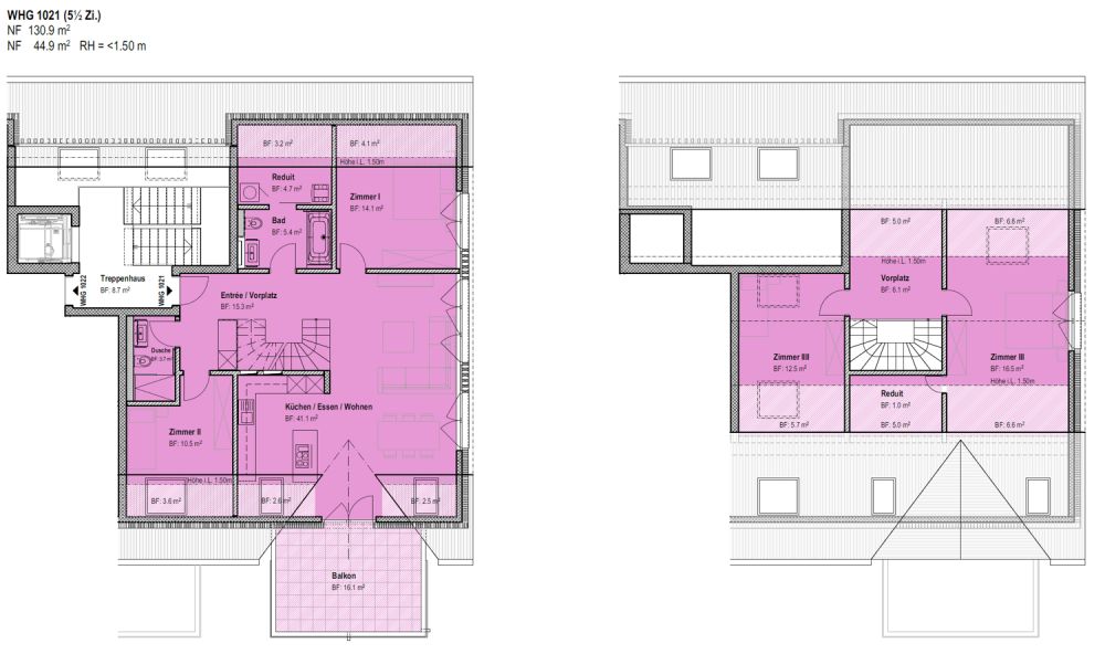 Erstbezug 5.5-Zi-Maisonette-Wohnung im Neubau - Bild 3