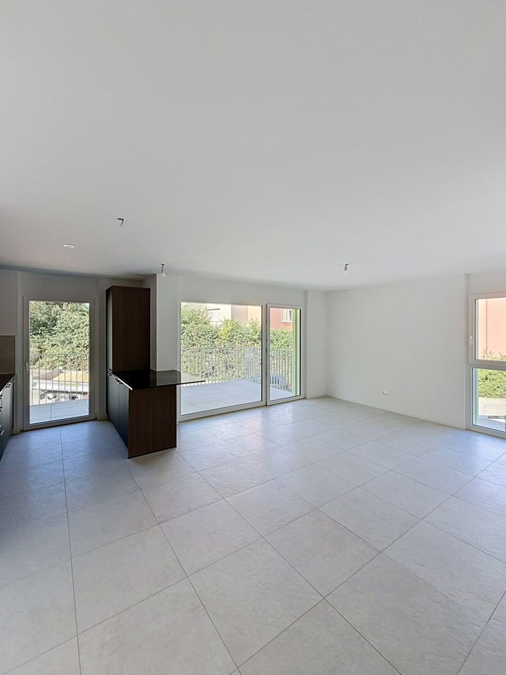 Superbe appartement neuf de 3.5 pièces à Yverdon-les-Bains - séjour salle à manger