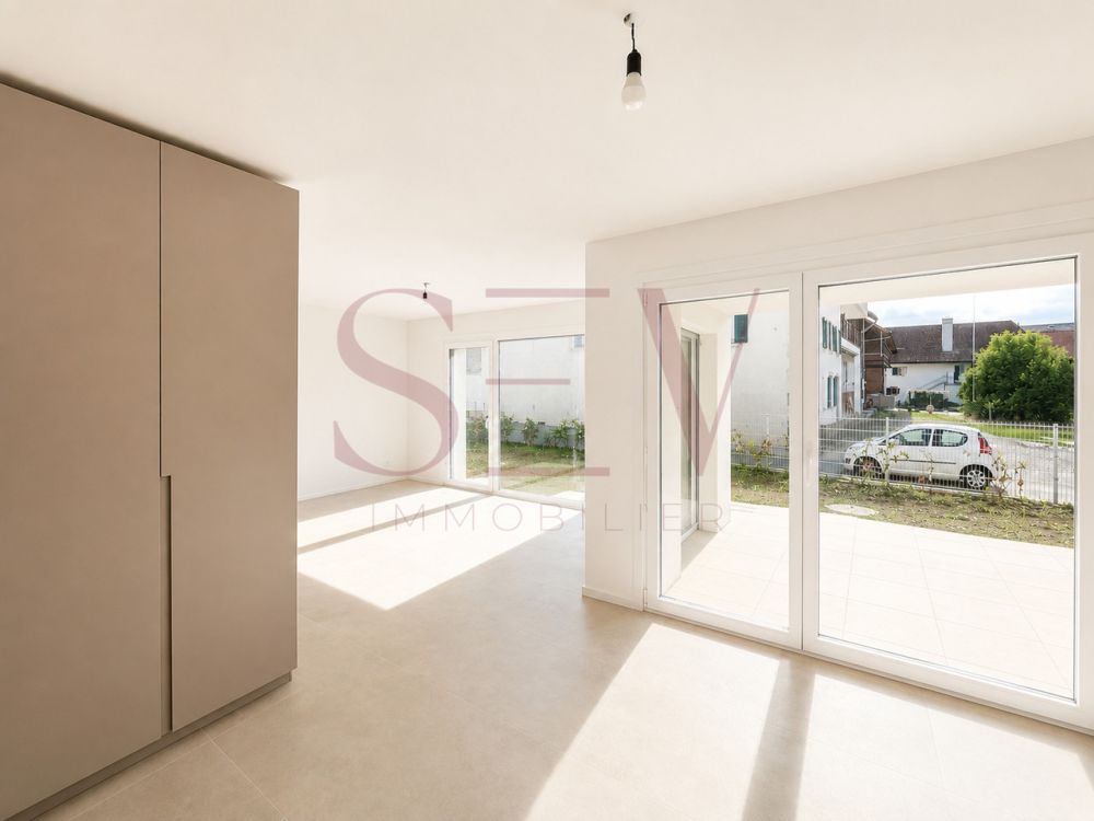 PORTES OUVERTES, Superbe 3.5 pièces neuf avec terrasse & jardin, lot 1 - Bild 3