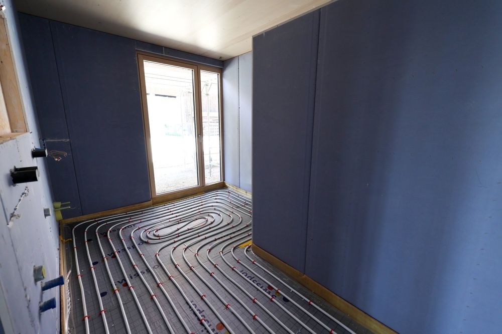 Erstvermietung: Exklusive 3.5 Zimmer-Gartenwohnung mit modernem Wohnkomfort - Badezimmer