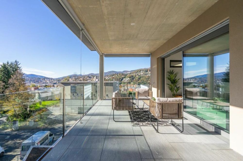 PREGASSONA · ELEGANTE 4½ LOCALI  CON TERRAZZA COPERTA E FINITURE DI PREGIO - Bild 4