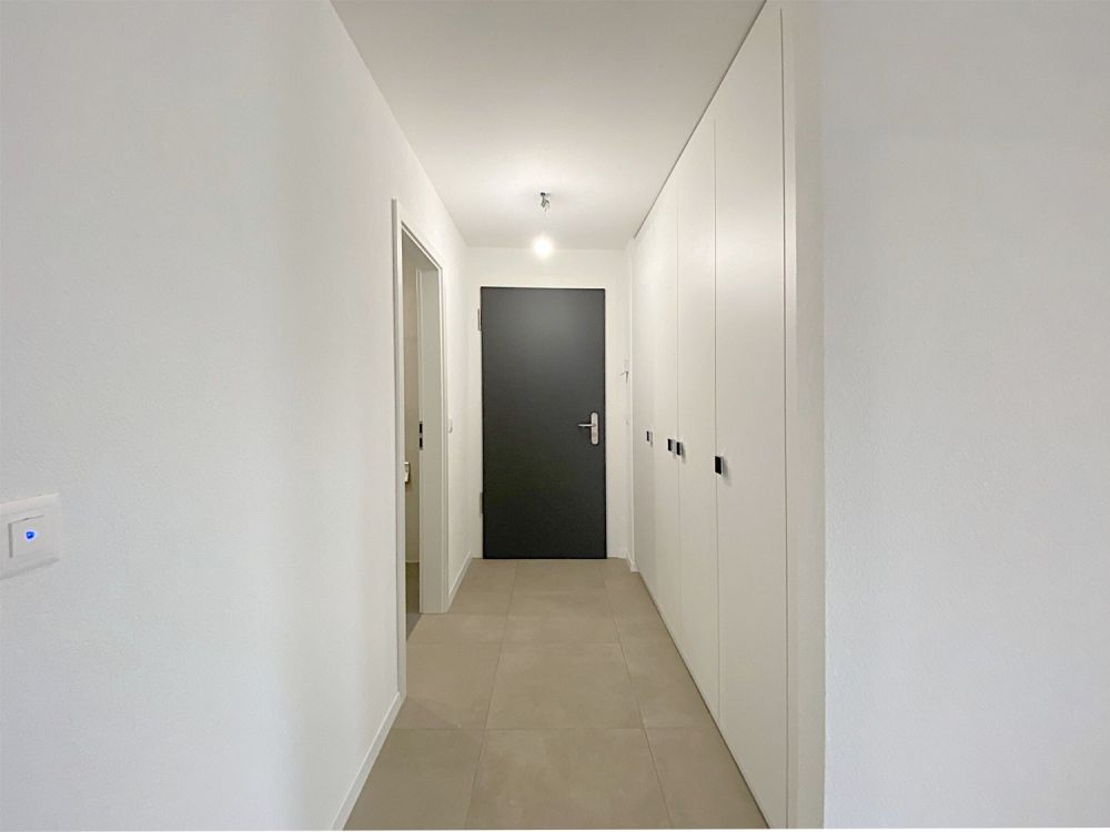 Bel appartement de 3.5 pièces situé à Epautheyres dans immeuble Minergie - Hall dentree 2.jpg