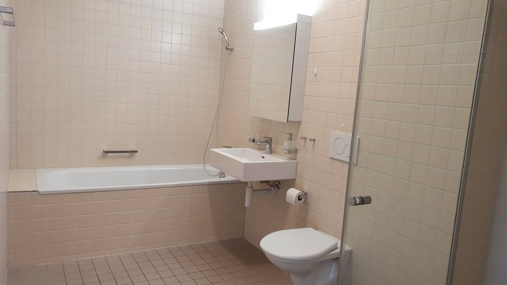 Wohnen im Zentrum von Zuchwil - Badezimmer
