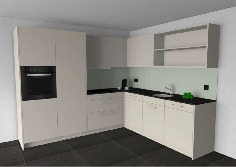 Erstbezug: Moderne 4.5-Zimmerwohnung im idyllischen Häutligen - Visualisierung Küche
