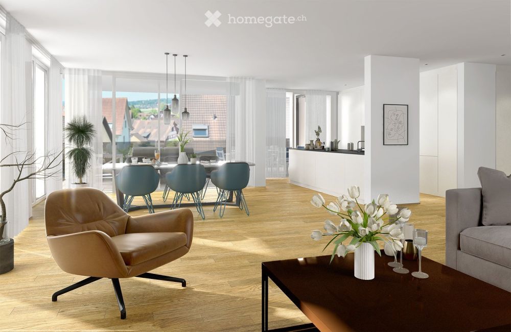 Neubau-Erstbezug in Rafz – 3.5 Zimmer, 101 m² und grosse gedeckte Terrasse - Bild 6