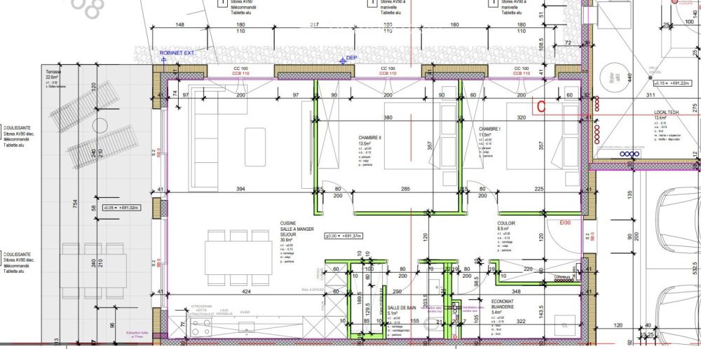 Appartement 3.5 pces rez-de-chaussée à louer - Bild 3