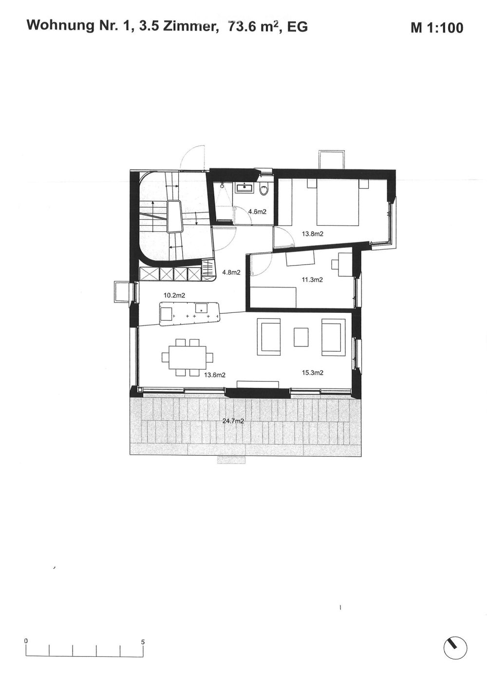 Neubau exklusive Stadtwohnung mit Charme - Bild 2