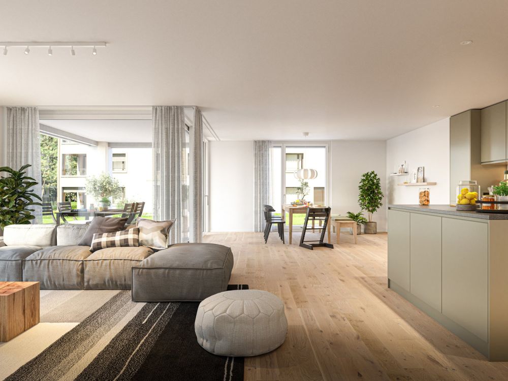 Ihr Wohnglück - familienfreundlich und modern - Wohn- und Essbereich