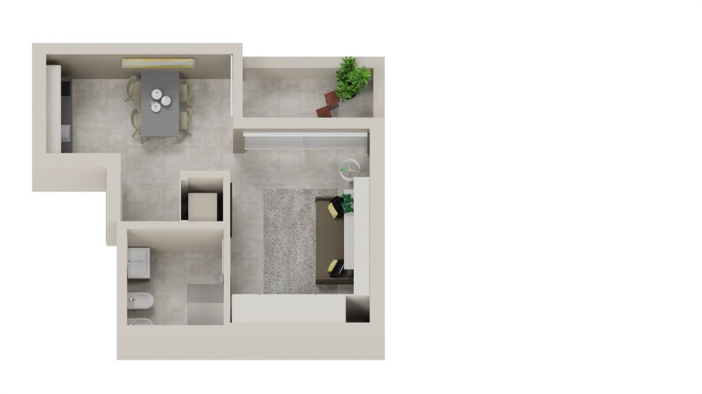 Moderno appartamento 1.5 locali arredato a Locarno - Bild 6