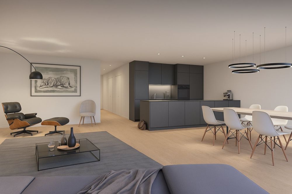 Exklusive 2½-Zimmer-Wohnung mit sonnigem Südbalkon – Erstbezug 1. März 2026 - Bild 1