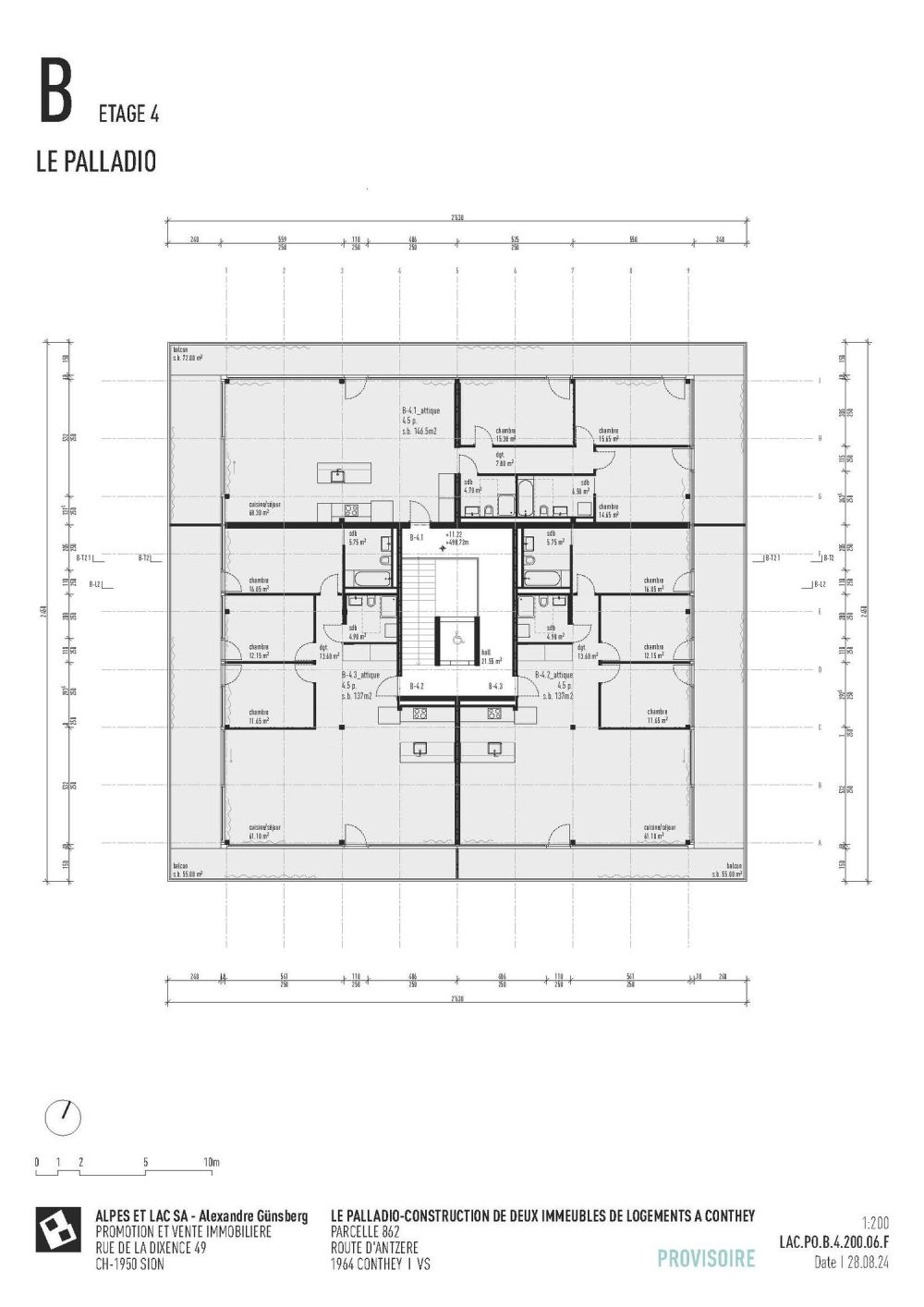 Das Palladio - Conthey Gebäude B - Bild 8