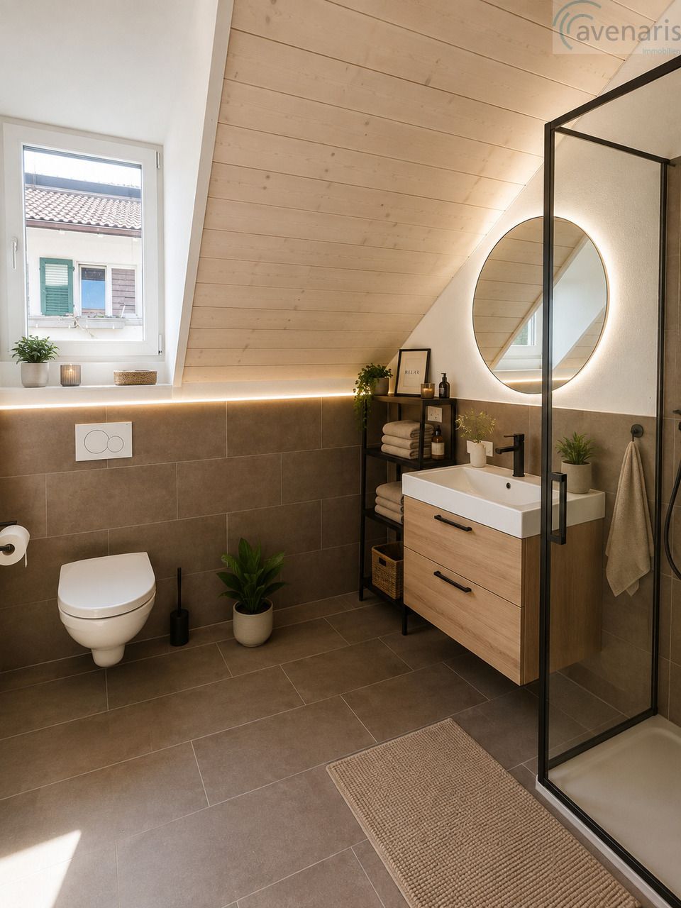 2.5 Zimmer Wohnung im Herzen von Magden - Badezimmer Visualisierung