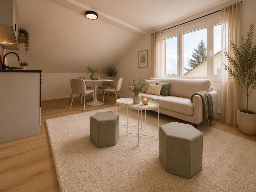 1 Zimmer Wohnung Möbliert ! Frisch Renoviert - Bild 6