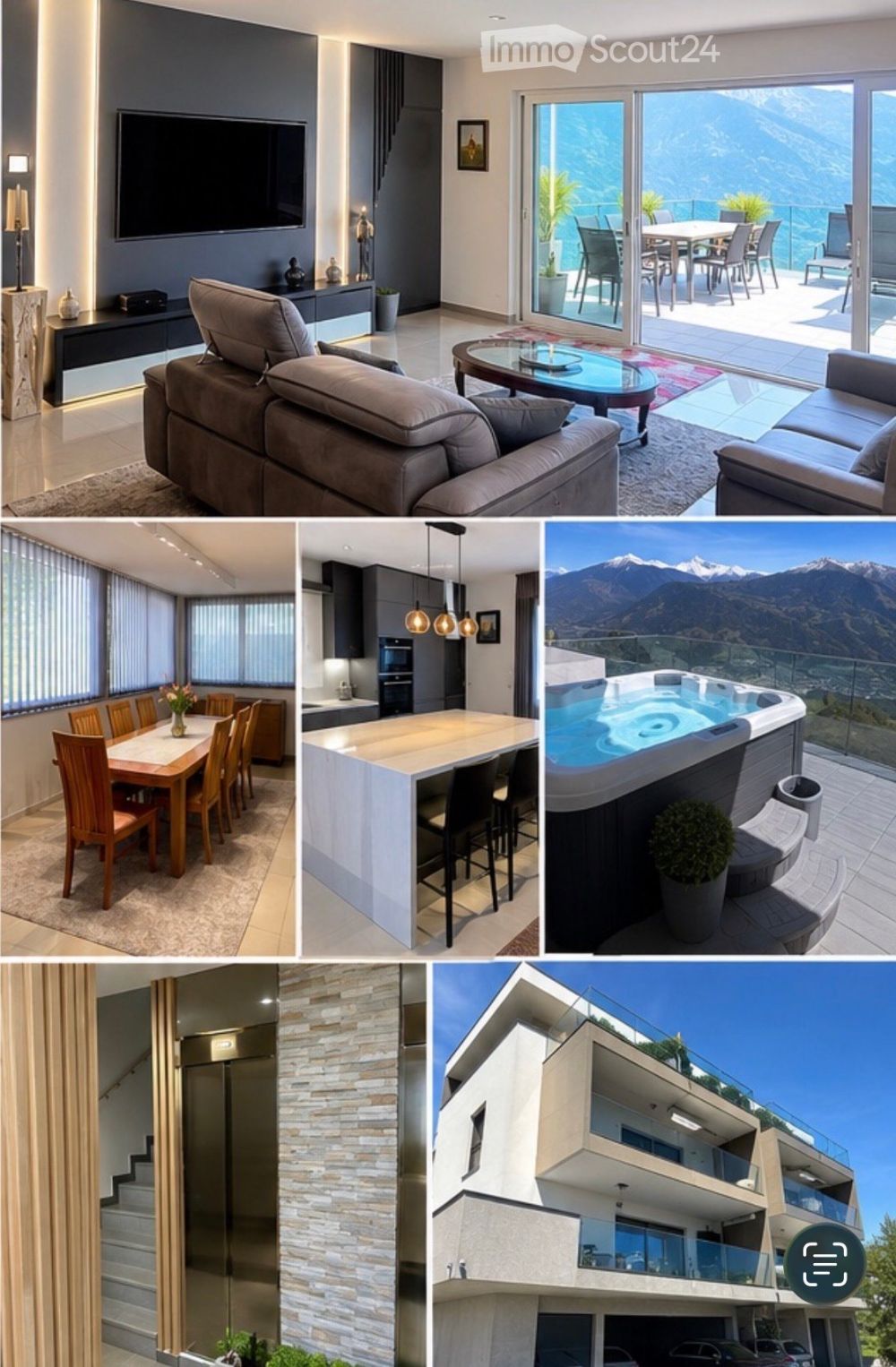 Attique d"exception 4.5 pièces – 160 m² – Vue panoramique – Chermignon d'en Haut - Bild 5