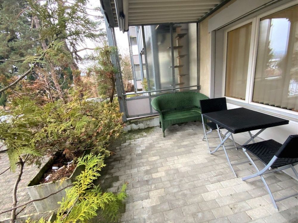 Charmante 1 ZWG in ruhigem Quartier - Sitzplatz