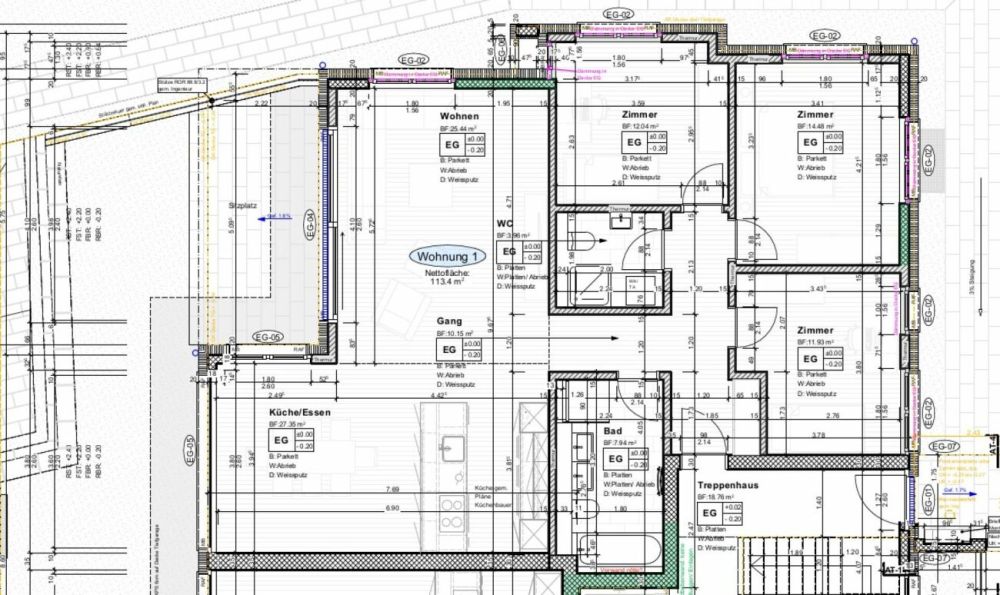 Grosszügig wohnen mit Sitzplatz! - Bild 9