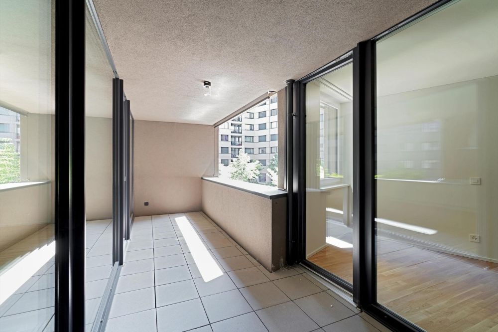 Loftwohnung - urbanes Wohnen im Baleo Erlenmatt - Balkon/Terrasse/Sitzplatz