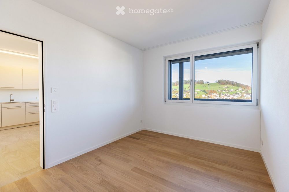 Luxuriöse 3.5-Zimmer Neubauwohnung mit grosser Terrasse + Aussicht in Herisau - Bild 8