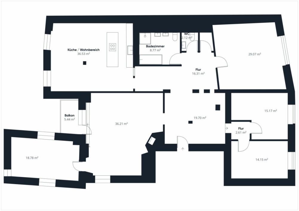 Kernsanierte 6.5-Zi Wohnung mitten in der Altstadt - Bild 11