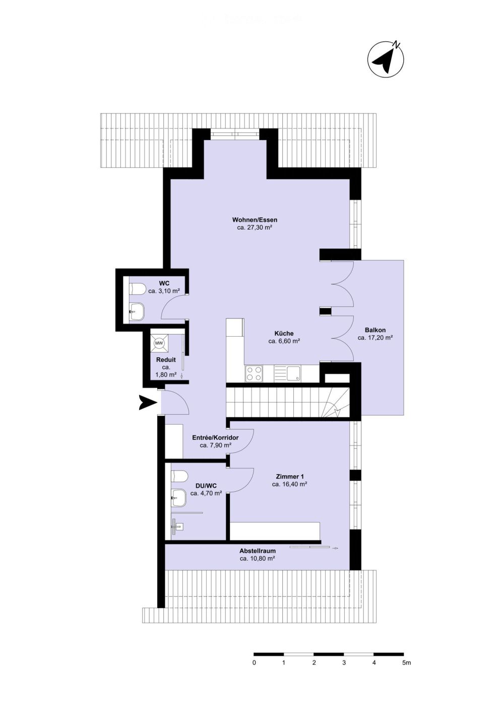 Erstvermietung grosszügige Maisonette-Wohnung – modern leben, ruhig wohnen - Bild 10