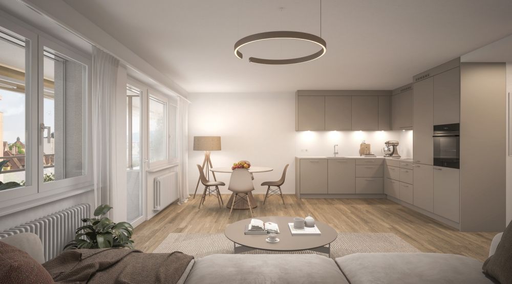 3.5-Zimmer-Wohnung Erstvermietung nach Sanierung per 01.04.2027 - Bild 1