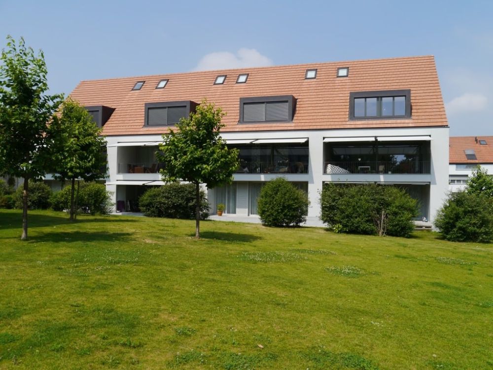 Grosszügige und hochwertige Gartenwohnung in naturnaher Umgebung - Fassade13