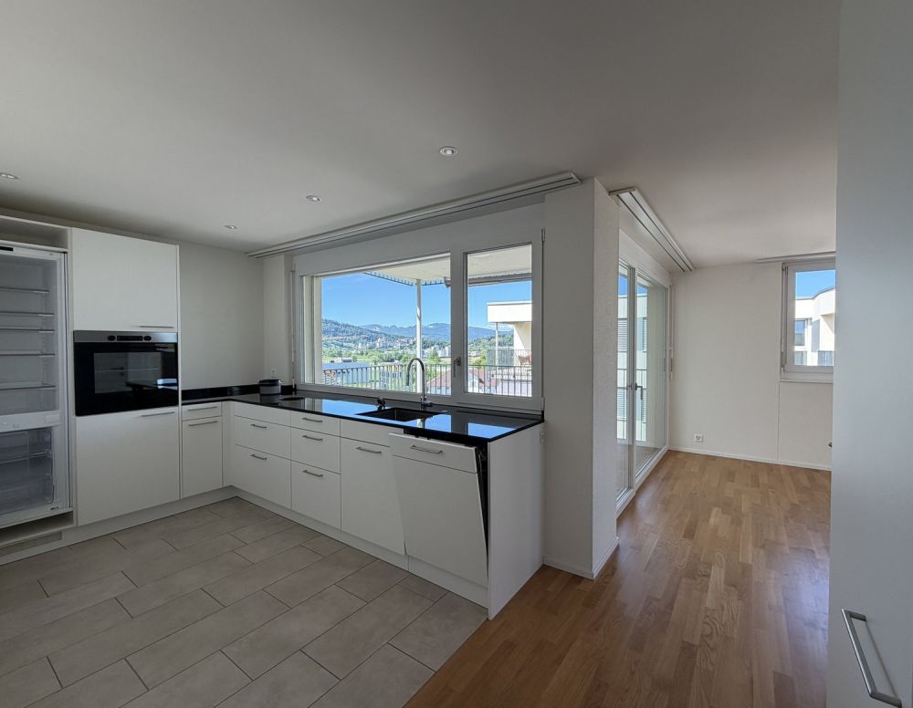 Moderne 3.5-Zimmer-Wohnung im EG in Rothrist zu vermieten - Küche