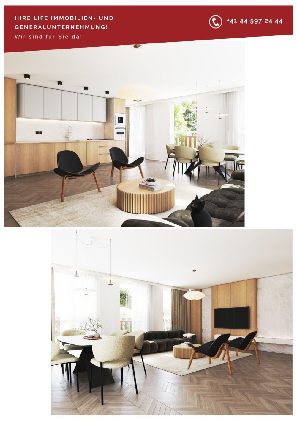 Luxuriöses Neubau mit modernem Wohnkomfort und flexiblen Nutzungsmöglichkeiten 6.5-Zimmer - Bild 5