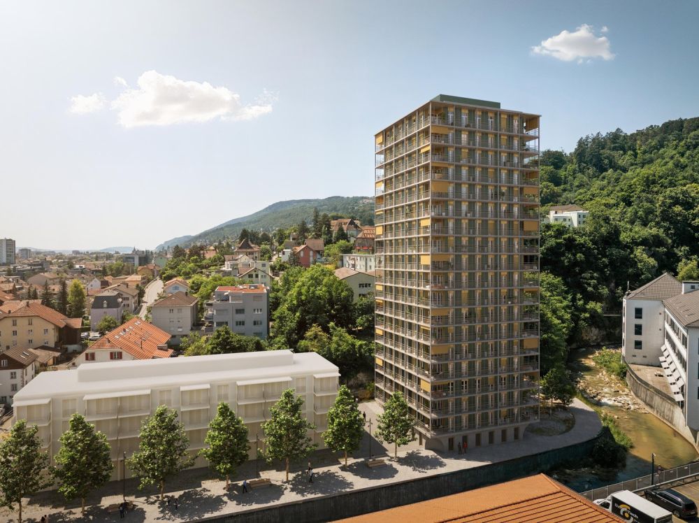 La Colombe, Bienne - Projet de construction neuve / La Colombe, Biel - Neubauprojekt - Bild 12