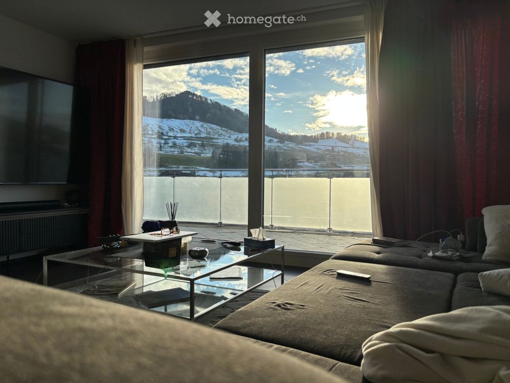 Exklusive Attikawohnung mit Seesicht und grosszügiger 160m² Terrasse in Wollerau - Bild 7