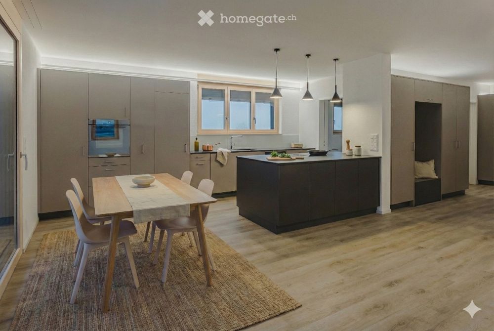 Neue, sehr grosszügige 5.5-Zi. Wohnung im Zweifamilienhaus - Bild 1