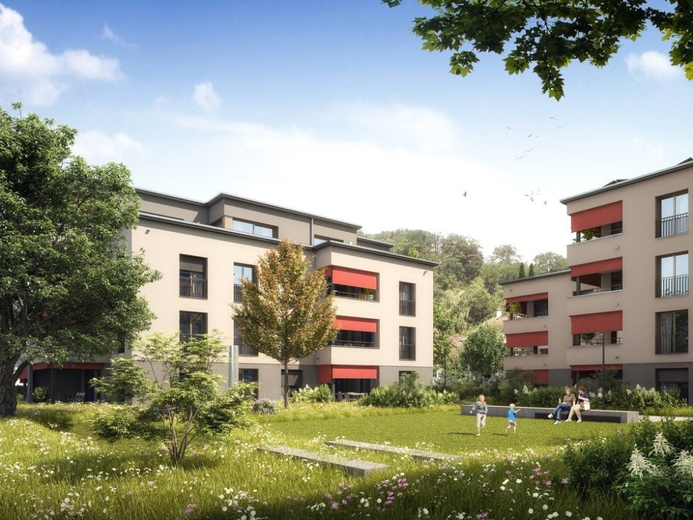 Grosszügige, helle Wohnung mit Balkon und eigener Waschküche - Visualisierung